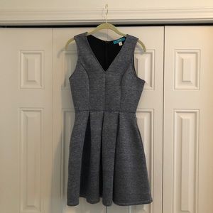 Structured Blue Dress